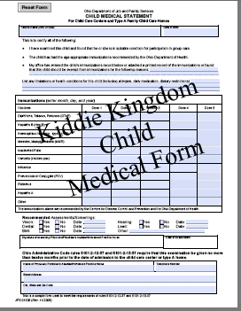 Medical Form